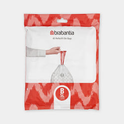 Brabantia 137747 sac poubelle 7 L Blanc 40 pièce(s)