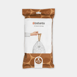 Brabantia 138041 sac poubelle 12 L Blanc 40 pièce(s)