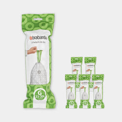 Brabantia 138423 sac poubelle 30 L Blanc 20 pièce(s)
