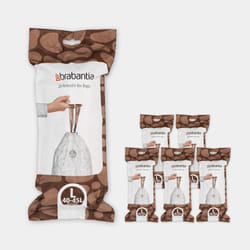 Brabantia 138669 sac poubelle 45 L Blanc 20 pièce(s)