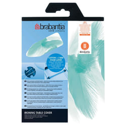 Brabantia 191404 housse de table de repassage Coton Bleu, Vert, Blanc
