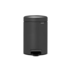 Brabantia 200465 poubelle 3 L Rond Plastique Graphite