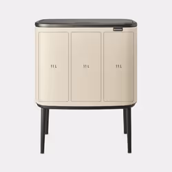 Brabantia Bo Touch Bin 33 L 3 Nombre de paniers Beige