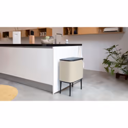 Brabantia Bo Touch Bin 33 L 3 Nombre de paniers Beige - Vue supplémentaire 4