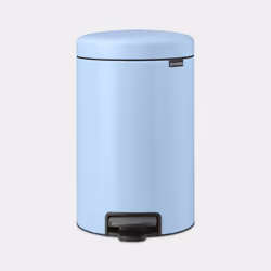 Brabantia NewIcon, 12 L, Rond, Bleu, Pédale, Belgique, 25,1 cm