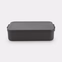 Brabantia Make &amp; Take, Boîte de rangement alimentaire, Adulte, Gris, Plastique, Monochromatique, Rectangulaire