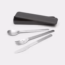 Brabantia Make & Take services de couverts 3 pièce(s) Gris, Acier inoxydable