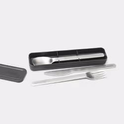 Brabantia Make & Take services de couverts 3 pièce(s) Gris, Acier inoxydable - Vue supplémentaire 4