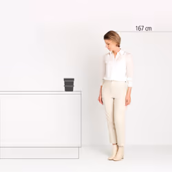 Brabantia Sort & Go Waste Bin 3 L 1 Nombre de paniers Vert