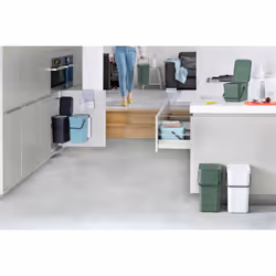 Brabantia Sort & Go 6 L 1 Nombre de paniers Gris - Vue supplémentaire 7