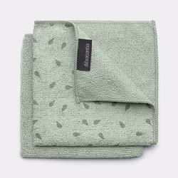 Brabantia 216282, Microfibre, Vert, Lavage en machine, 60 °C, 300 mm, 300 mm