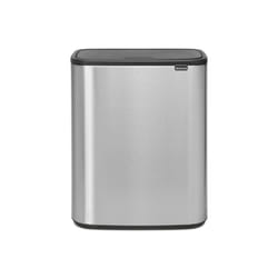 Brabantia Bo Touch Bin 60 L Rectangulaire Métal Acier inoxydable