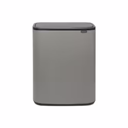 Brabantia 223129, 60 L, Rectangulaire, Plastique, Gris, 545 mm, 312 mm