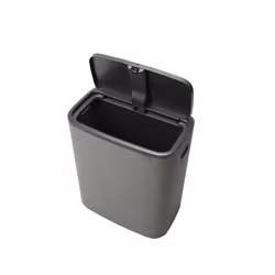 Brabantia 223129 poubelle 60 L Rectangulaire Plastique Gris