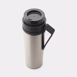 Brabantia 228643 gourde Utilisation quotidienne 500 ml Acier Noir, Acier - Vue supplémentaire 3