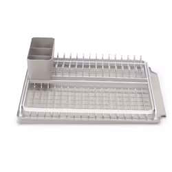Brabantia 230028, Égouttoir, Support, Dessus de table, Gris, Rectangle, Chine