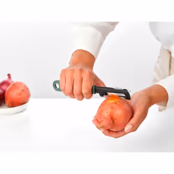 Brabantia 230844 Éplucheur Fruits et légumes Éplucheur pivotant Noir, Vert - Vue supplémentaire 3