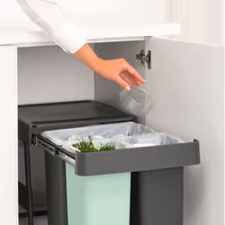 Brabantia Sort & Go Rectangulaire Noir, Vert - Vue supplémentaire 5