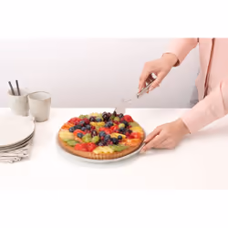 Brabantia 250163 Plateau pour gâteaux et pizza Acier inoxydable