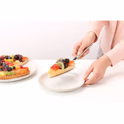 Brabantia 250163 Plateau pour gâteaux et pizza Acier inoxydable