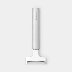 Brabantia 250286 Éplucheur Fruits et légumes Eplucheur en Y Acier satin, Argent