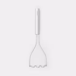 Brabantia 250484, Presse-purée traditionnel, Acier satin, Argent, Acier inoxydable, 1 pièce(s)
