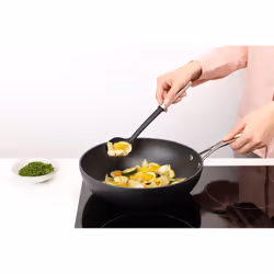 Brabantia 250828 cuillère Cuillère de service Nylon, Plastique Noir, Argent 1 pièce(s)