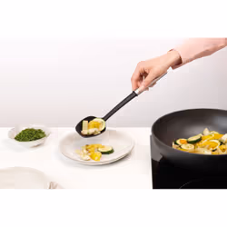 Brabantia 260285 Ensemble d'ustensile de cuisine 4 pièce(s) Noir, Acier satin