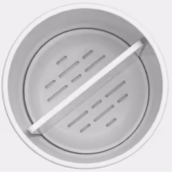 Brabantia 280306 porte-brosses à dents Blanc Distributeurs de salle de bain