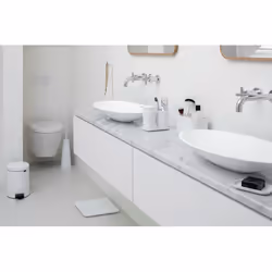 Brabantia 280344 porte-serviettes et anneau porte-serviettes Crochet pour serviette Mural Blanc