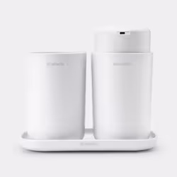 Brabantia Seifenspender Set White, Blanc, Autonome, 3 pièce(s)