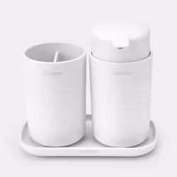 Brabantia Seifenspender Set White 3 pièce(s)