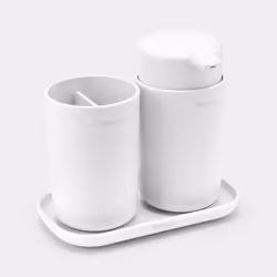 Brabantia Seifenspender Set White 3 pièce(s)