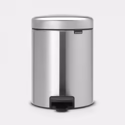 Brabantia 280467, 4 L, Rond, Acier, Acier, Pédale, 20,5 cm