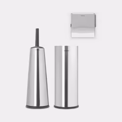 Brabantia 280665, Argent, Plastique, Autonome, Mural, Matt Steel, 3 pièce(s), Chine