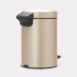 Brabantia NewIcon Treteimer 3 Liter 3 L Rond Champagne - Vue supplémentaire 6