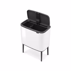 Brabantia 313547 poubelle 34 L Rectangulaire Plastique Blanc - Vue supplémentaire 4