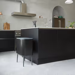 Brabantia 316067 poubelle 33 L Rectangulaire Acier inoxydable Noir - Vue supplémentaire 5