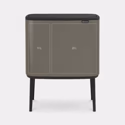 Brabantia Bo Touch Bin 34 L Rectangulaire Platine