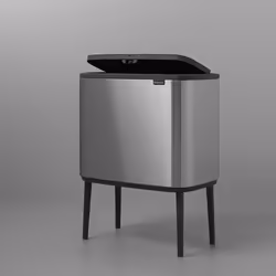 Brabantia 316227 poubelle 34 L Rectangulaire Plastique, Acier Acier inoxydable - Vue supplémentaire 12
