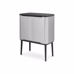 Brabantia 316227 poubelle 34 L Rectangulaire Plastique, Acier Acier inoxydable - Vue supplémentaire 6