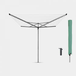 Brabantia Rotary Essential Séchoir parapluie Gris, Métallique