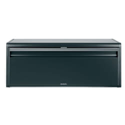 Brabantia Matte Black Fall Front Bread Bin Rectangulaire Noir 1 pièce(s)