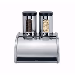 Brabantia 339585 boîte hermétique alimentaire Rectangulaire Acier inoxydable