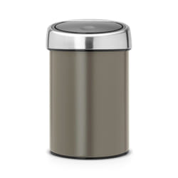 Brabantia Touch Bin, 3 litres, Platine
