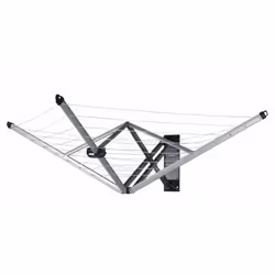 Brabantia WallFix, Wall-mountable rack, Argent, 1800 mm, 1820 mm, 450 mm