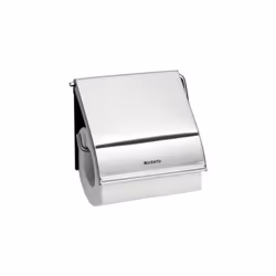 Porte-rouleau papier hygiénique Matt Steel BRABANTIA 385322 Résistant à la corrosion - idéal pour la salle de bains ou les to ...