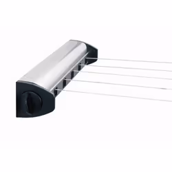Brabantia Pull-Out Drying Lines Set, 2 pcs Wall-mountable rack Acier inoxydable