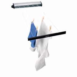 Brabantia Pull-Out Drying Lines Set, 2 pcs Wall-mountable rack Acier inoxydable - Vue supplémentaire 4