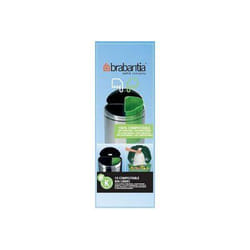 Brabantia 419782 - Bolsas basura, C, Bio, 10-12 l, 10 unidades